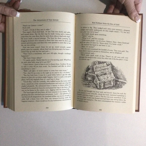 Tom Sawyer by Mark Twain Hardcover Book - Picture 10 of 14